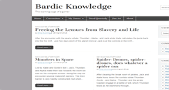 Desktop Screenshot of bardicknowledge.com
